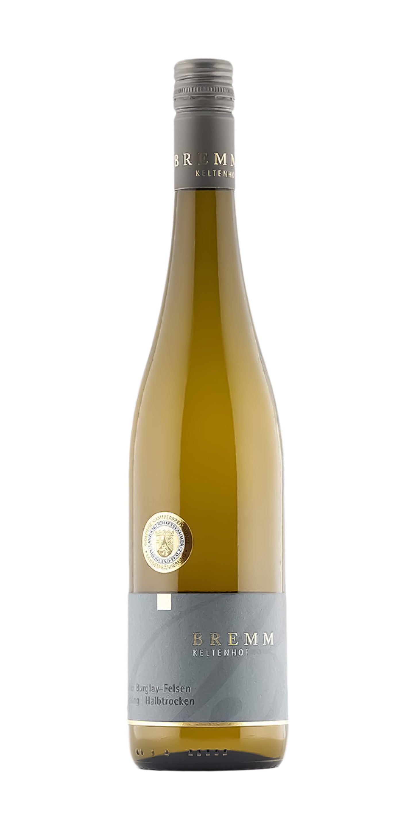 Zeller Burglay-Felsen Riesling halbtrocken